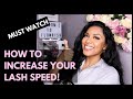 HOW TO INCREASE YOUR LASHING SPEED | MUST WATCH | BEGINNER TIPS TO BE A BETTER LASH TECH | EYELASHES