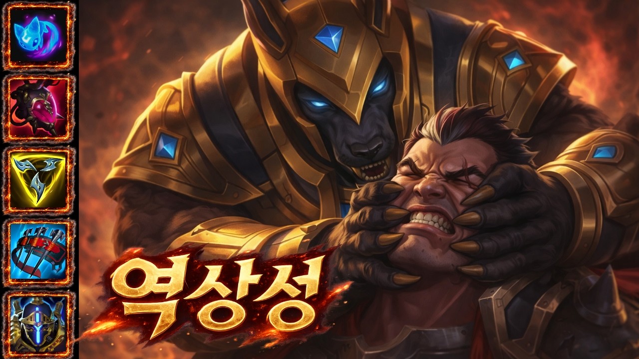 역상성 나서스로 다리우스 멘탈 박살내는 법ㅋㅋ(나서스vs다리우스)