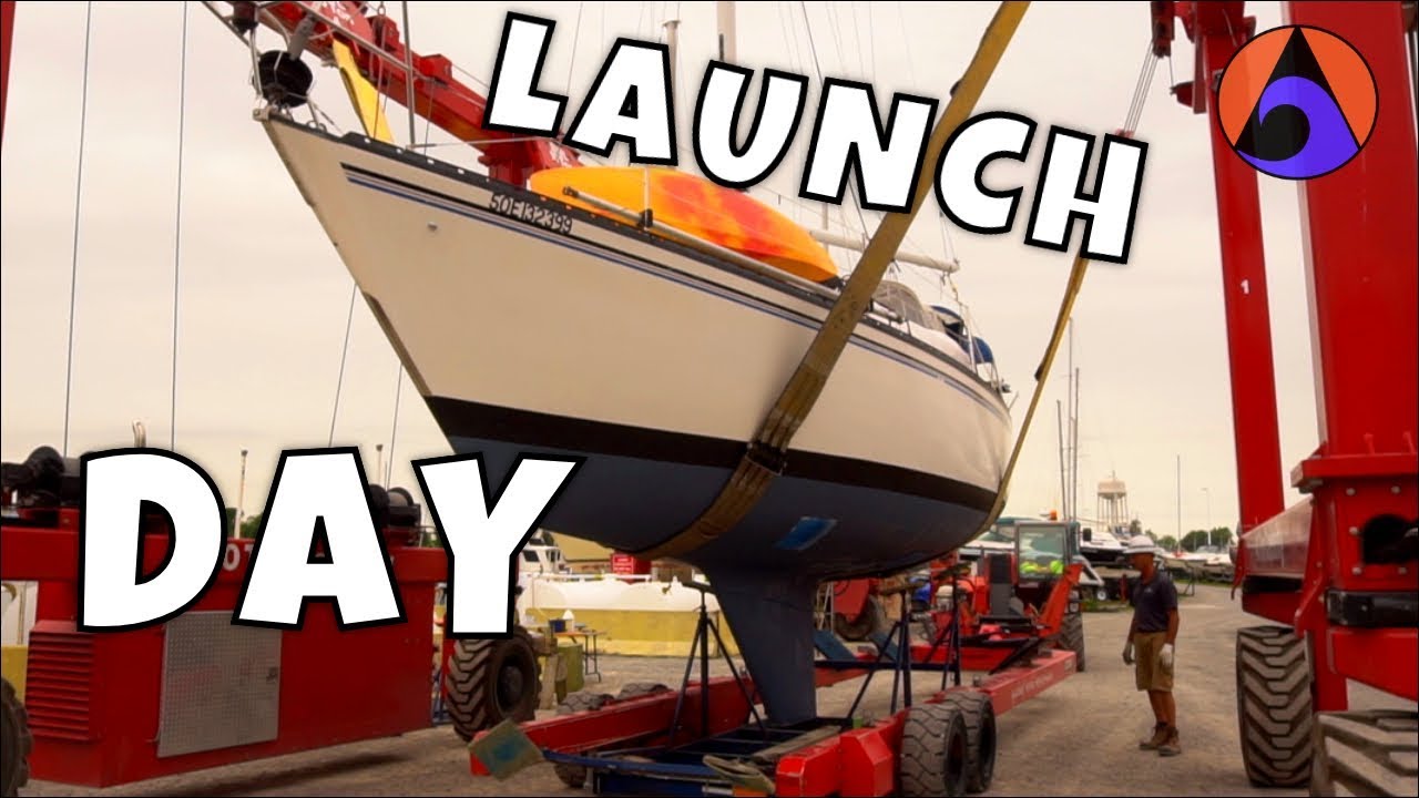 🔴 LIVE STREAM – Launch Day In Our New Sailboat