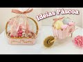 LINDAS IDEIAS PARA DECORAR OU PRESENTEAR NESTA PÁSCOA | LEMBRANCINHAS PÁSCOA🤍🐰