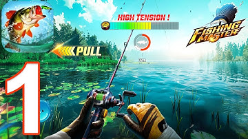 Fishing Master Gameplay Walkthrough Part 1 - Tutorial (iOS, Android)