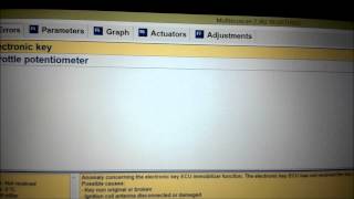 Multiecuscan 2.3 Fiat Punto 1.2 8V Error Codes and ECU Reset
