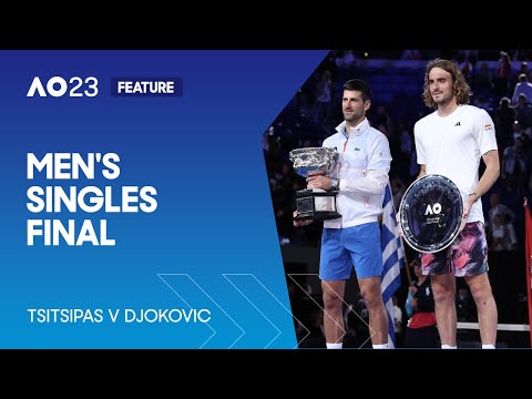 Tsitsipas v djokovic: a record-breaking final | australian open 2023