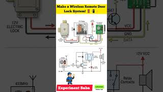 Smart Home Security Hack! 12V Wireless Lock 🤯🔑