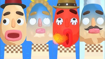 Satisfying Sandwich Runner 🥪 Extreme Speedrun! New Update All Levels Gameplay