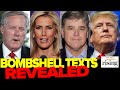 Bombshell Texts Reveal Trump Jr, Hannity, Ingraham BEGGED Mark Meadows To Have Trump Stop Jan 6