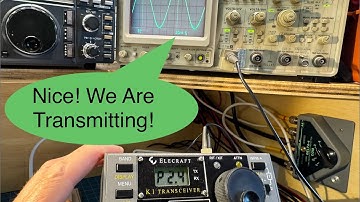 Jeff’s K1 sn 3036 Gets a Transmit Alignment!  #hamradio #qrp #elecraft 