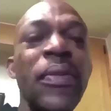 Black guy crying meme