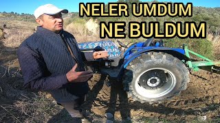 NEW HOLLAND TT55 TRAKTÖRÜMÜ SATIP T580 B ALDIM ( Neler Umdum Ne Buldum )