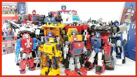 Masterpiece & 3rd Party Autobots! 1984 Transformers Ark Crew