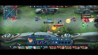 ?? Mobile Legends, epic comeback match. With 3 random players and my wife.