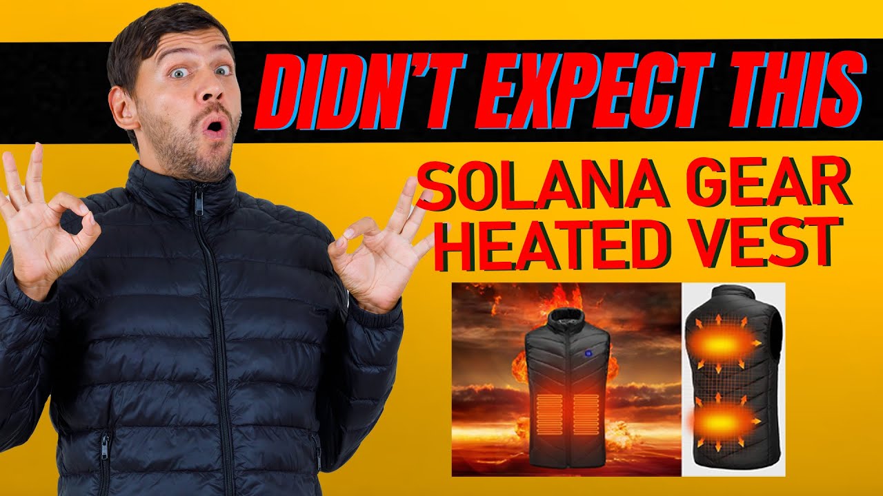 🔥 Solana Gear Heated Vest Reviews (SCAM OR REAL) Know Everying Before Buying