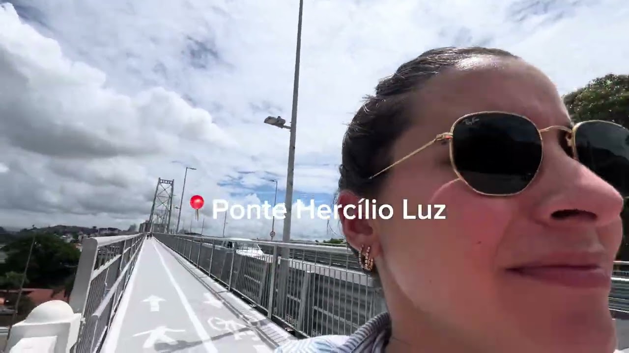 Um dia em Florianópolis com amiga Gringa - Chuva em Floripa