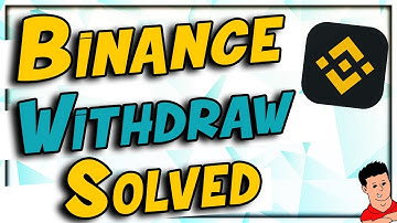 How To Fix Binance Withdraw Suspended