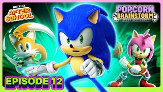 Sonic Prime + Video Game TRIVIA! | Popcorn Brainstorm! 🍿 Podcast for Kids | Netflix After School