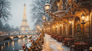 Jazz Coffee Shop Winter Atmosphere by the Lake
