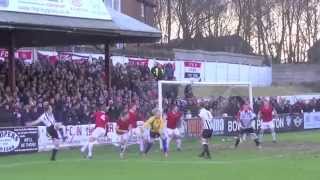 Chorley 3-3 FC United. 10 Jan 2015, FA Trophy 2nd Rnd.
