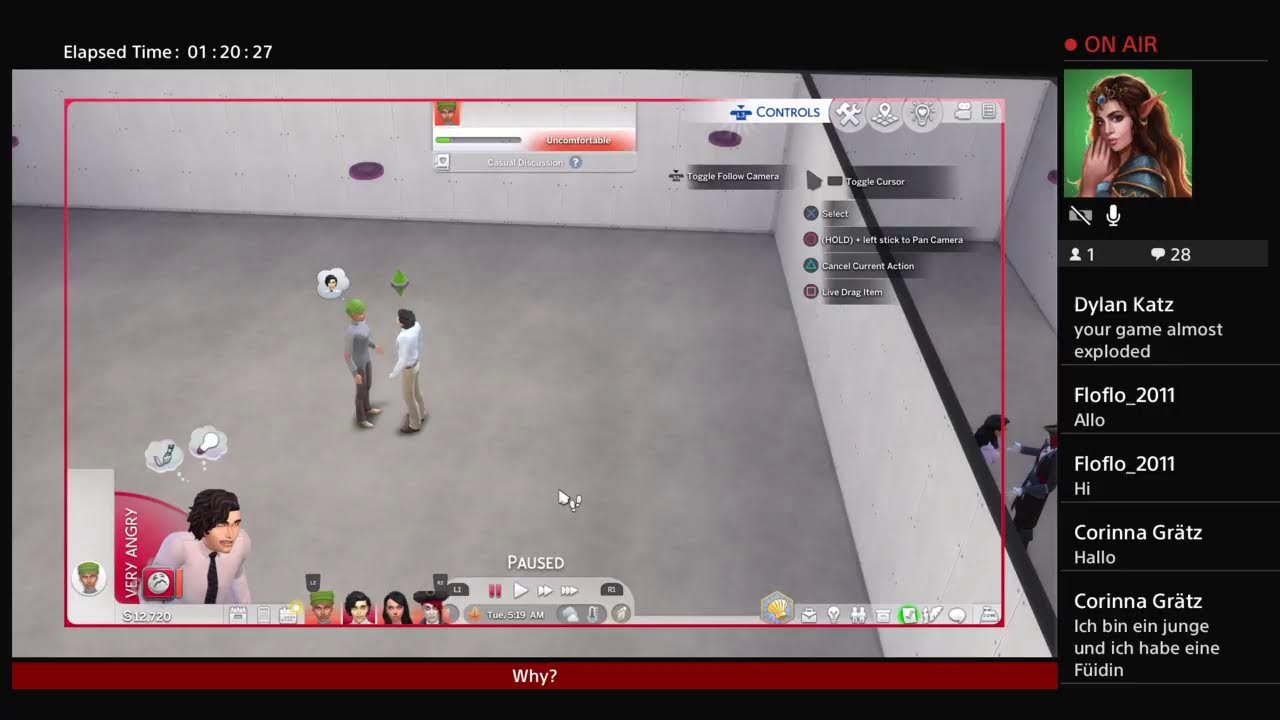 The second sims Lightsaber tournament 