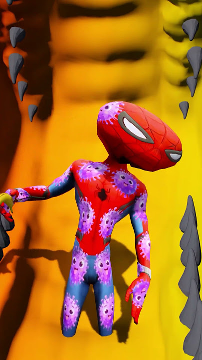Spider-Man was infected with a virus and was destroyed #gta#gtav