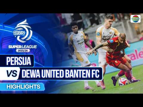 88mega x asialive - Persija VS Dewa United Banten FC - Highlights | BRI Super League 2025/26