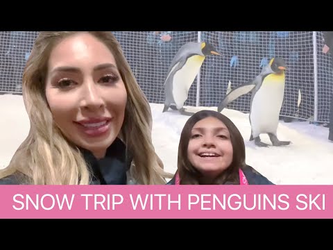 SNOW TRIP WITH PENGUINS SKI DUBAI | FARRAH ABRAHAM