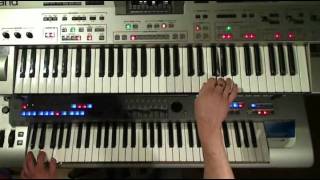 Video thumbnail of "Potpourri Samba.mp4 Tyros4 et Roland E-80"