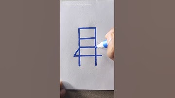 #chair #drawing #shorts #technique #creativeart #ideas #viralvideo #loveart #rongdhonuartanddrawing