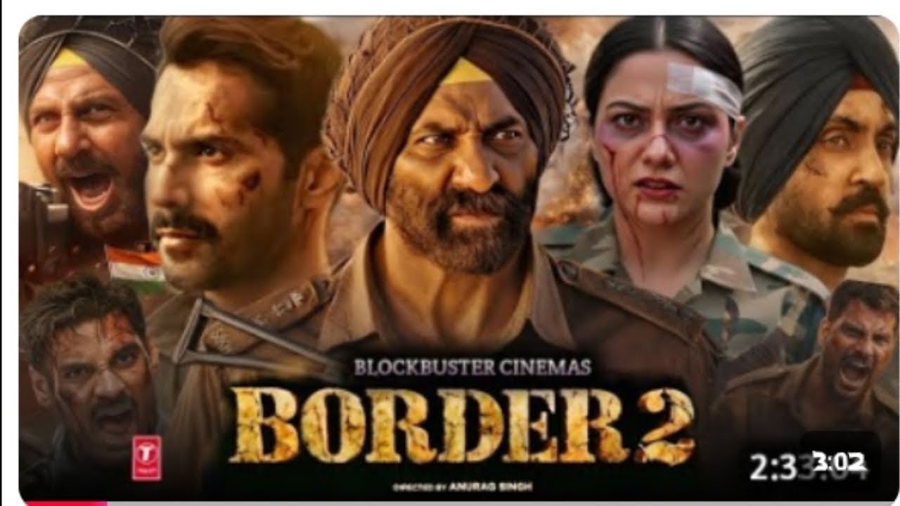 Border 2 full movie hindi dubbed 2026 latest collection updateSunny deol new movieVarun dhawanSonam