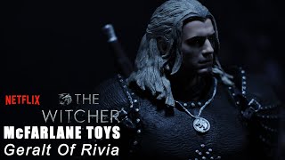 McFARLANE TOYS NETFLIX THE WITCHER SEASON 2 GERALT OF RIVIA #geralt #netflixwitcher #henrycavill