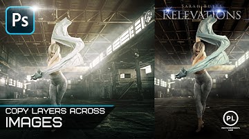 How to copy Layers between files in Photoshop