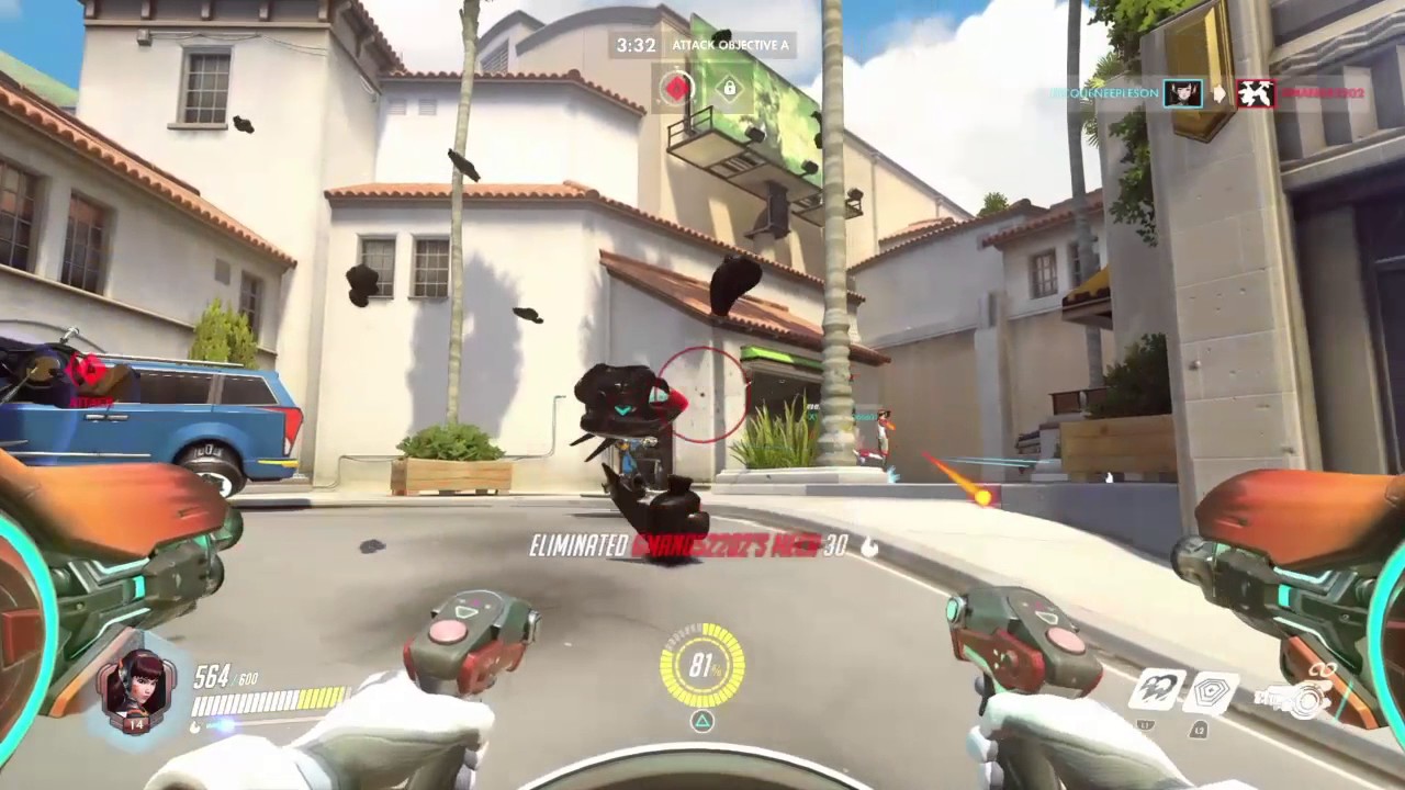 JacqueNeepleson rips up the opposing force in Hollywood as D. Va. 9 kills and 3 deaths.