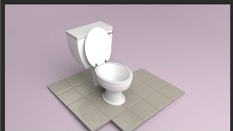Toilet modeling Tutorial using Autodesk Maya
