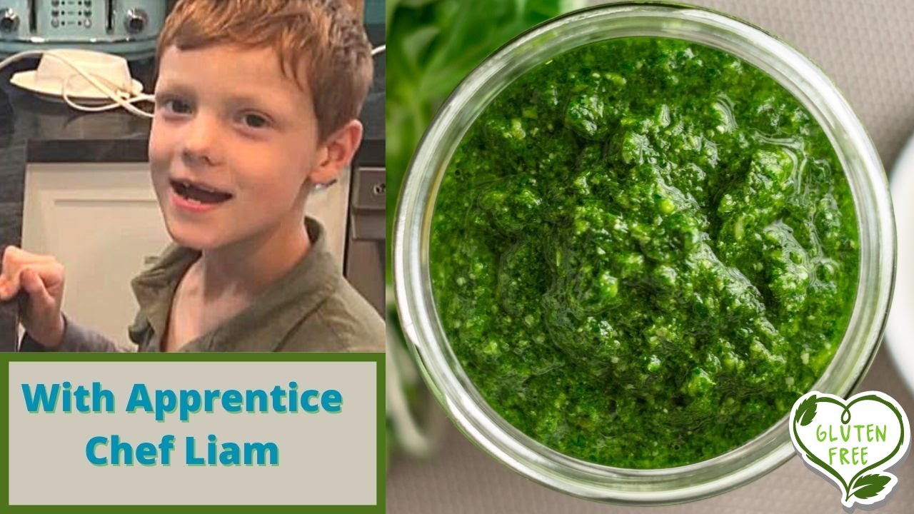 How To Make Homemade Pesto Sauce Easy with Fresh Basil YouTube