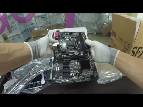 Идеальная плата для майнинга ASROCK H81 Pro BTC (Обзор посылки №69906)