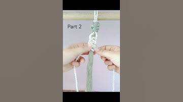 part 2 #macrametutorial #macramepattern #macrame