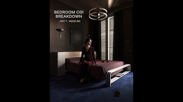 How to Recreate a Room from ONE Photo - Full CGI Modeling Tutorial (Polish Audio, EN Subtitles)