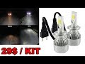 LED Automobile C6 Kit Conversion Phare Remplacement Ampoule Halogene Review Francais ThinkUnBoxing