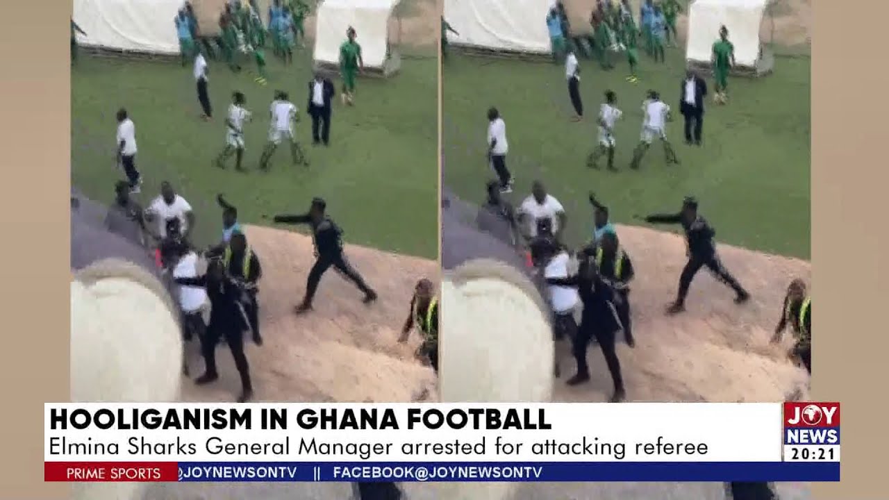 hooliganism-in-ghana-football-elmina-sharks-general-manager-arrested
