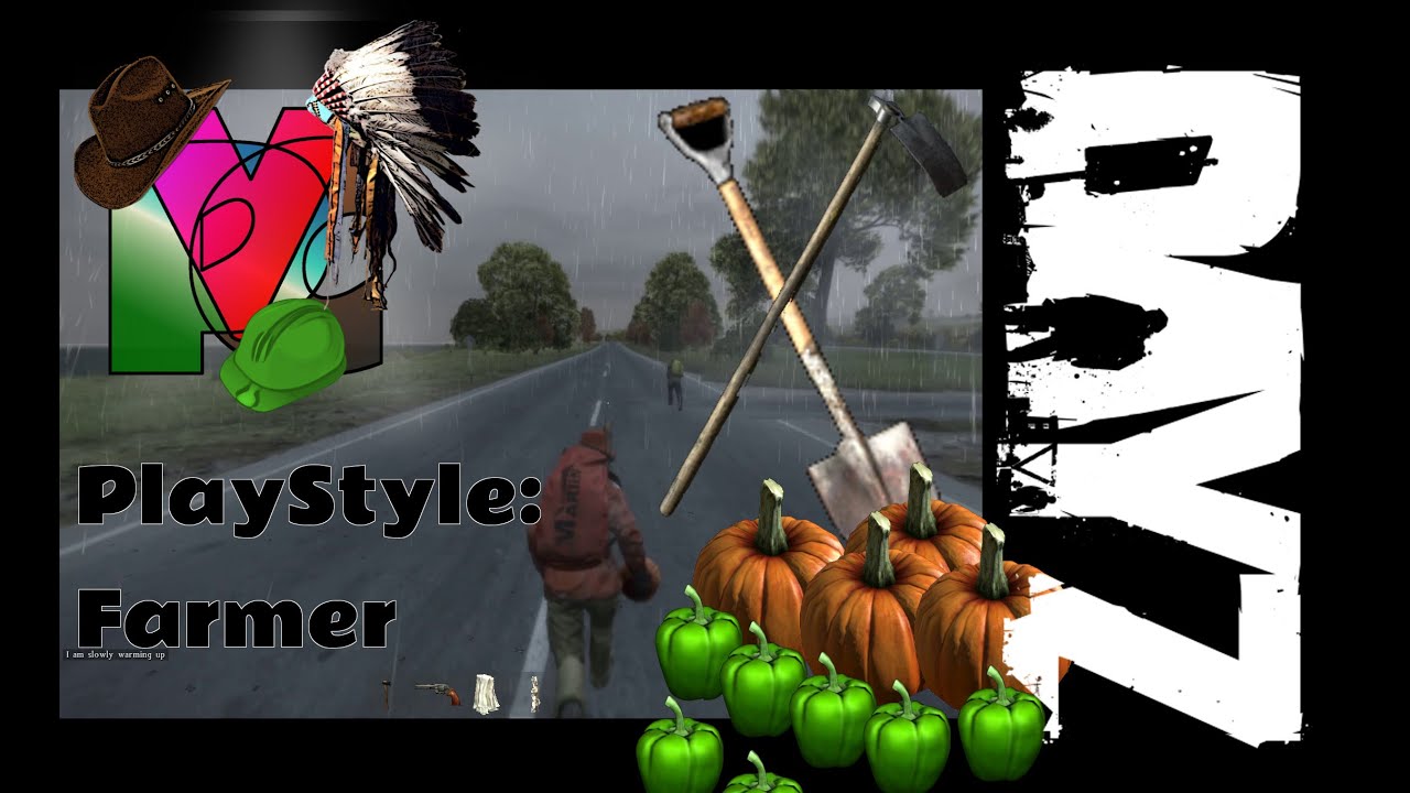 DayZ PlayStyle 1 Farmer Selling Pumpkins and Peppers YouTube