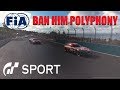 GT Sport Ban Him Polyphony - FIA Round 3 Manufacturer