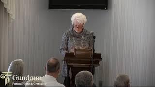 Funeral Service for Frances Bounds