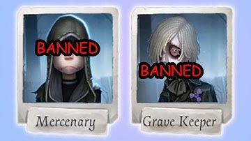 so.. I banned my main survivors.. | Identity V Robbie The Axe Boy | IDV Pawnbroker limited skin