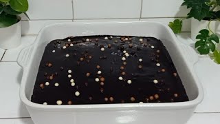 كيكة الشوكولاطة 10 ملاعق وجديها بكل ثقة تبرد القلب 😋❤️