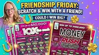 CAN WE HIT IT? Scratching 10X The Cash & Money Rush Tickets! Illinois lottery 