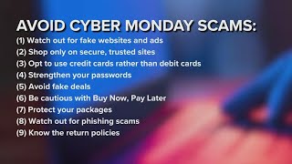 Cyber Monday scams to be aware of