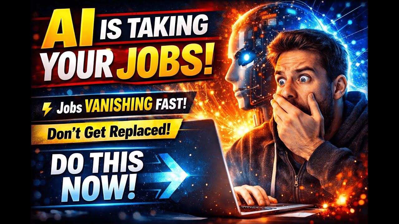 How AI Is Replacing Online Jobs (What To Do About It) | 