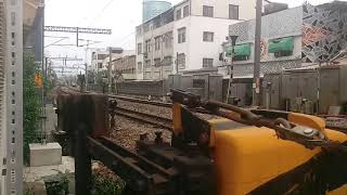 3742次經由沙崙線開往善化的EMU611四輛一組區間車