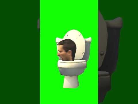 Skibidi Toilet Green Screen Shorts