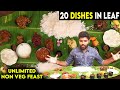 20 DISHES FOR 160rs - Unlimited !! NON VEG விருந்து