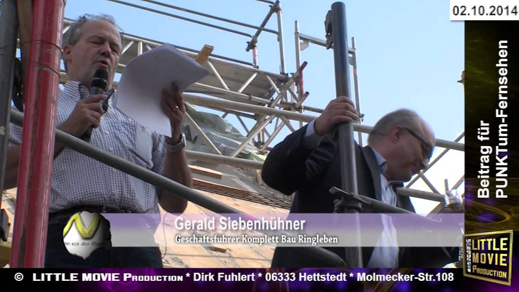 Richtfest am Luther-Archiv